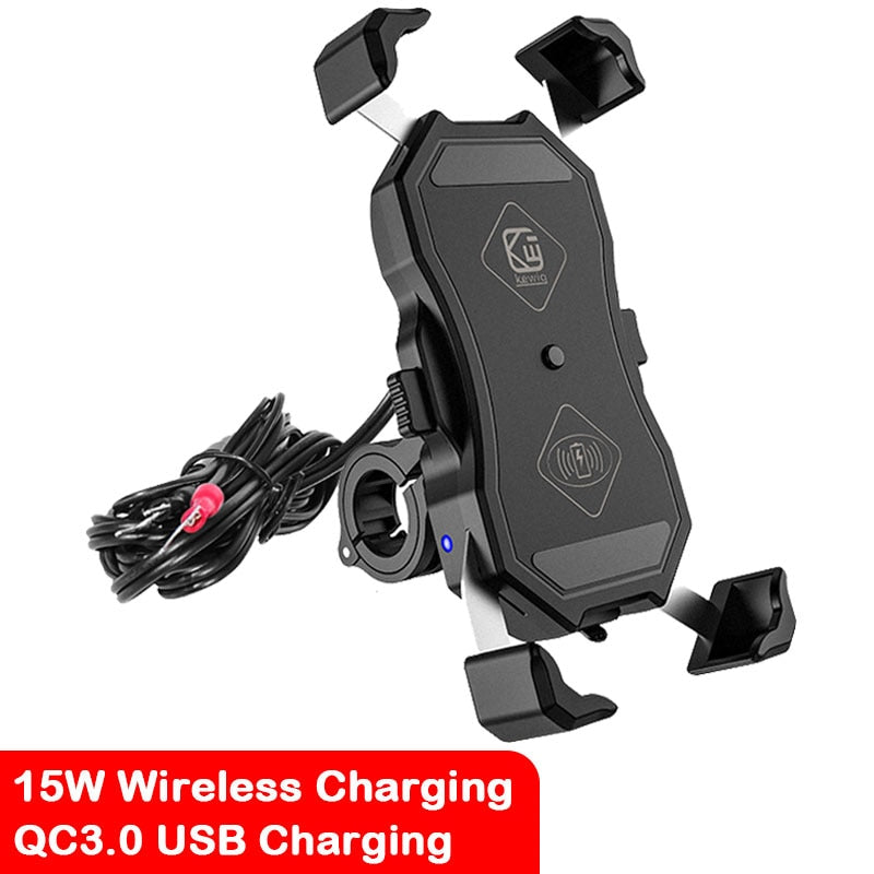 Motorcycle and Bike Phone Holder and Charger