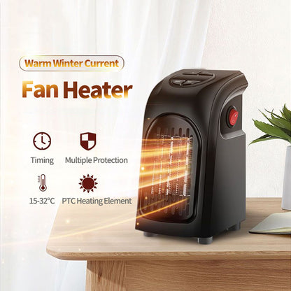 Mini Compact Ceramic Wall Heater