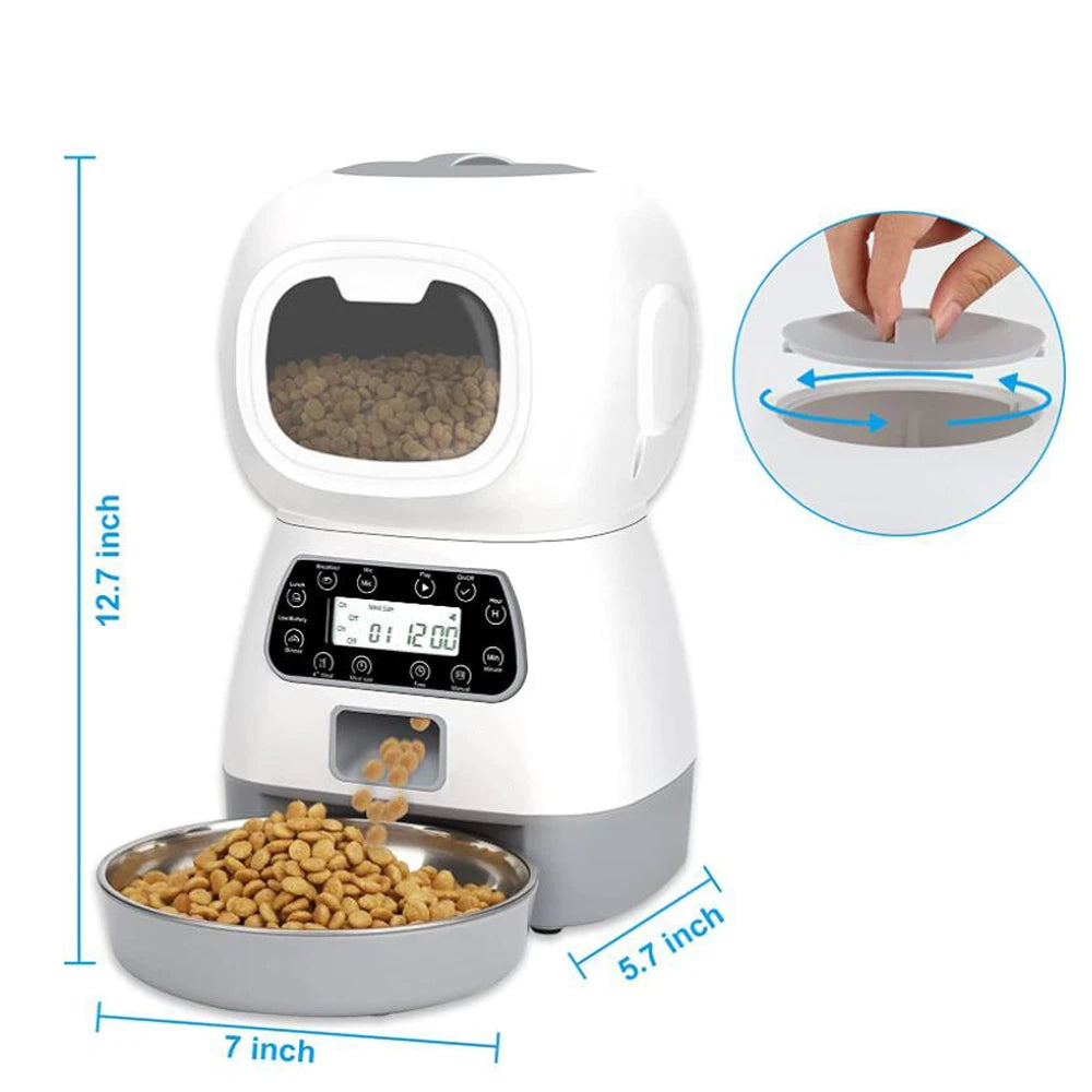 Automatic Pet Feed Master Curio Supreme